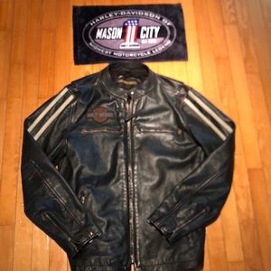 Harley Davidson🔥 Leather Jacket men’s size large